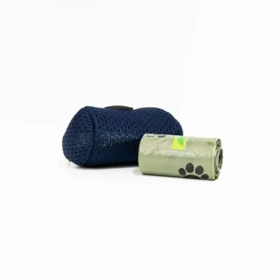 Poop Bag Holder With Carabiner Clip